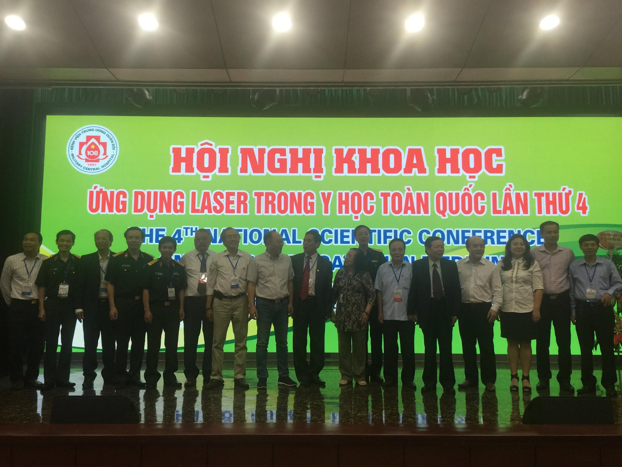 Báo cáo "Laser trong điều trị một số bệnh tăng sắc tố da thường gặp
trên người châu Á" tại Hội Nghị Khoa Học Ứng Dụng Laser Trong Y Học
 Toàn Quốc Lần Thứ 4 diễn ra tại Hà Nội ngày 30/5/2017